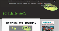 Desktop Screenshot of pg-schmierstoffe.at